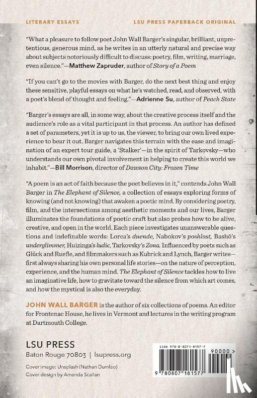 Barger, John - Elephant of Silence