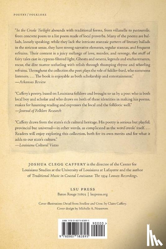 Caffery, Joshua Clegg - In the Creole Twilight