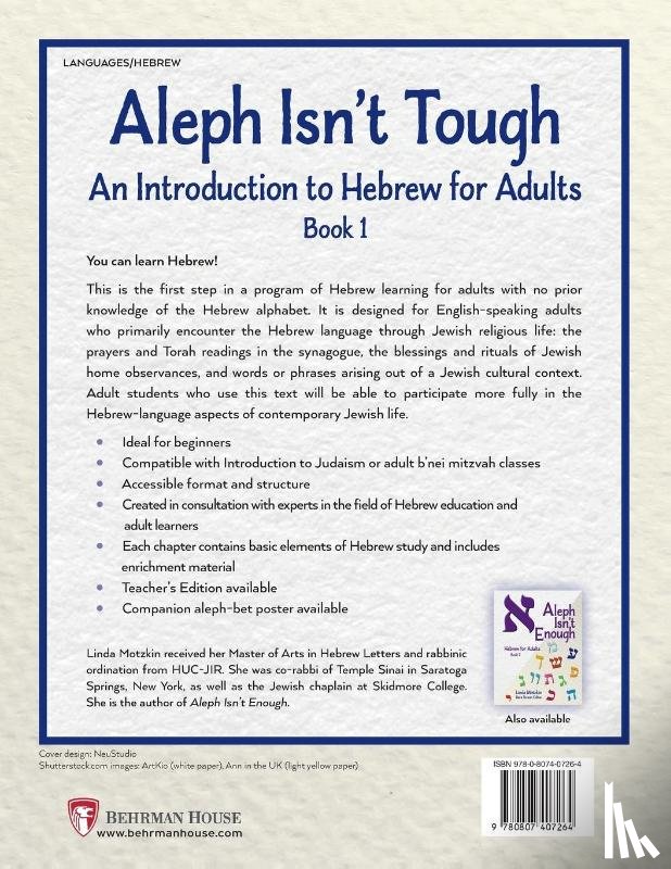 Motzkin, Linda - Motzkin, L: Aleph Isn't Tough