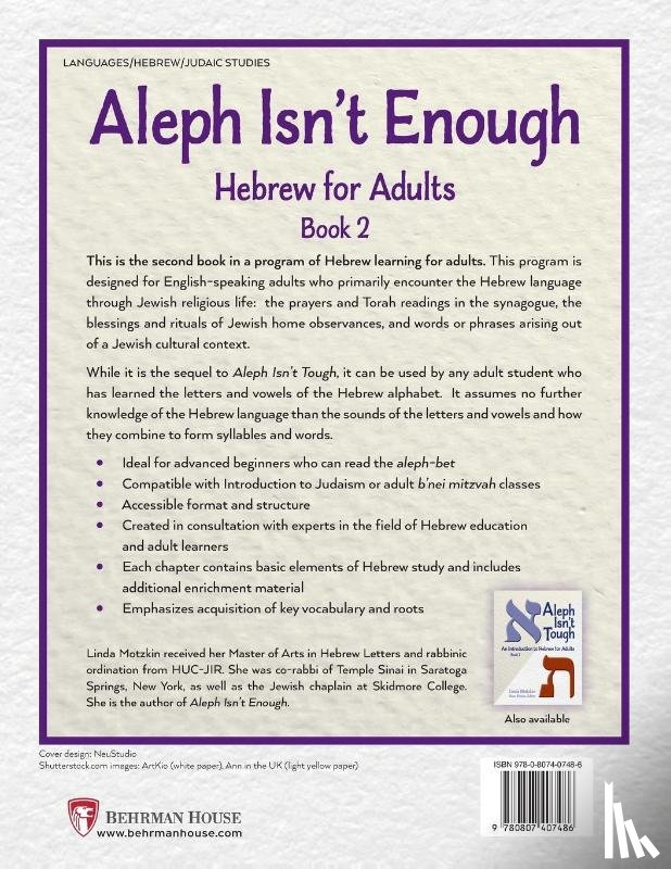Motzkin, Linda - Motzkin, L: Aleph Isn't Enough