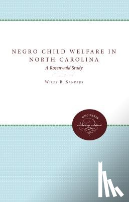  - Negro Child Welfare in North Carolina