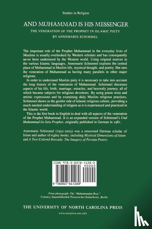 Schimmel, Annemarie - And Muhammad Is His Messenger