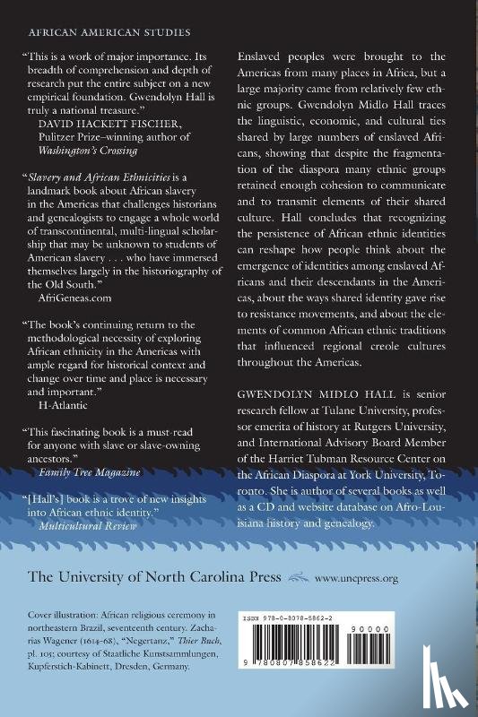 Hall, Gwendolyn Midlo - Slavery and African Ethnicities in the Americas