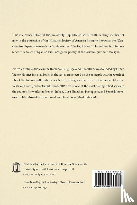 Askins, Arthur Lee-Francis - The Hispano-Portuguese Cancioneiro of the Hispanic Society of America