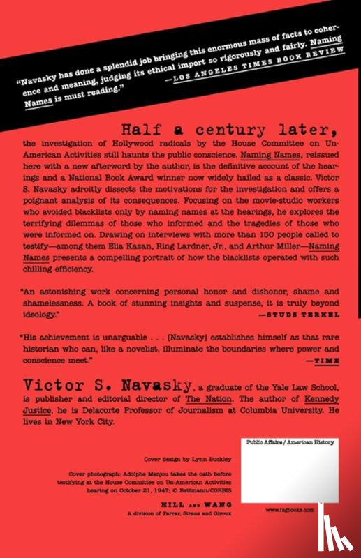 Navasky, Victor S. - Naming Names