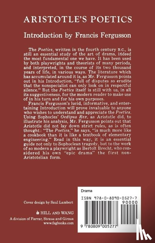 Aristotle - Aristotle's Poetics