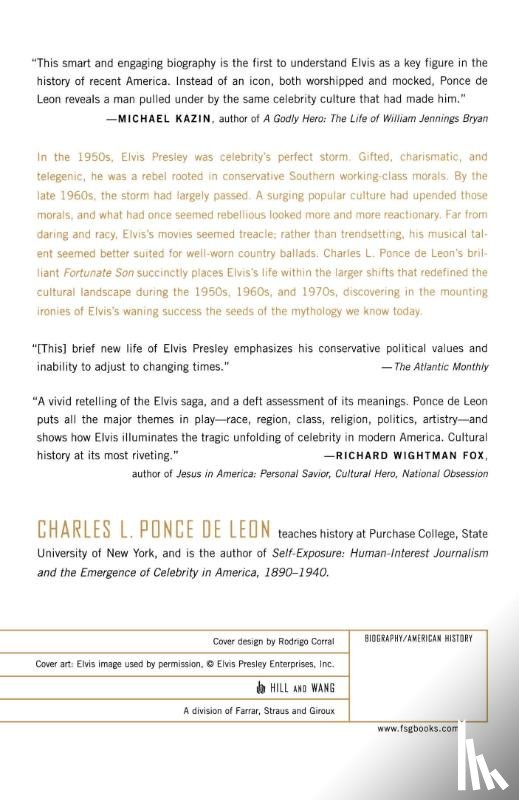 L. Ponce de Leon, Charles - The Life of Elvis Presley