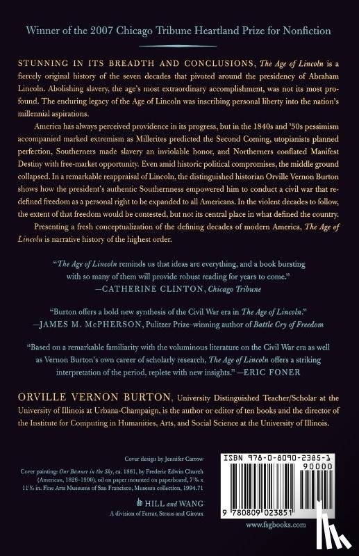 Burton, Vernon - The Age of Lincoln