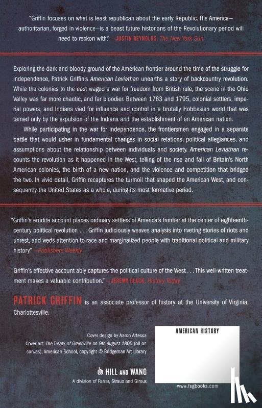 Griffin, Patrick (University of Melbourne) - American Leviathan
