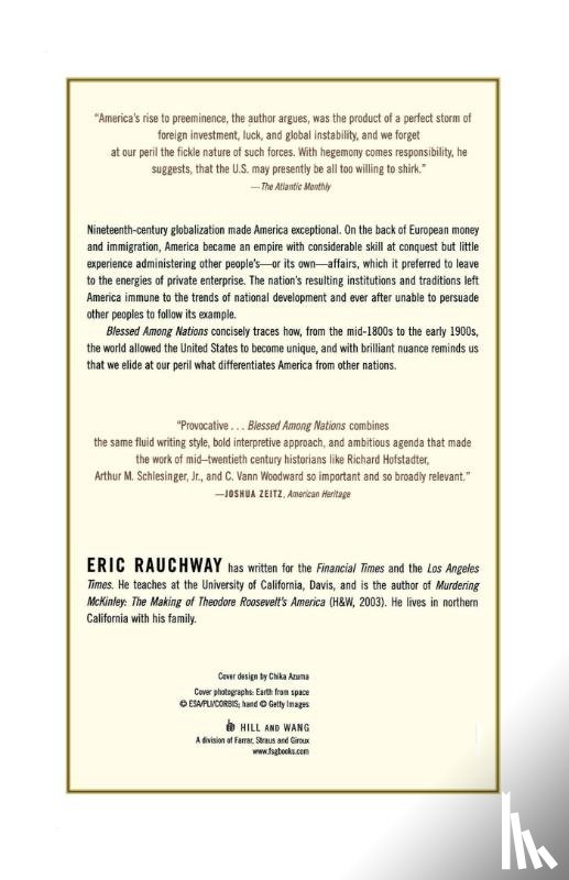 Rauchway, Professor of History Eric (University of California - Blessed Among Nations