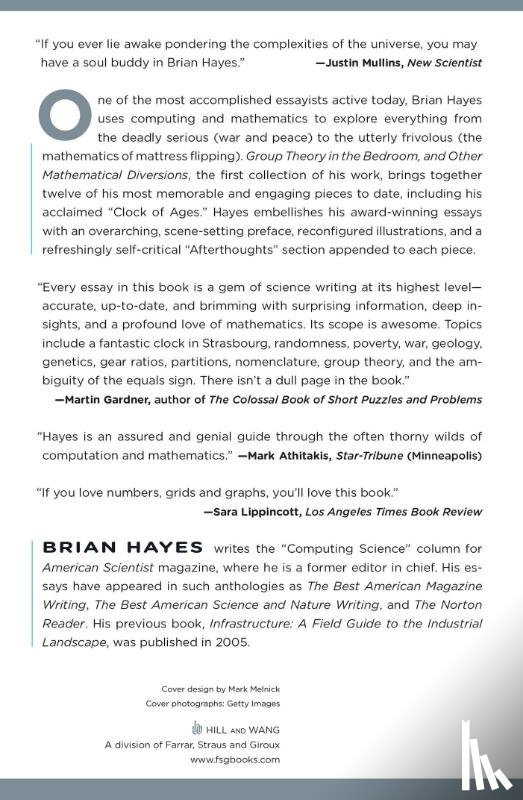Hayes, Brian - Group Theory in the Bedroom, and Other Mathematical Diversions