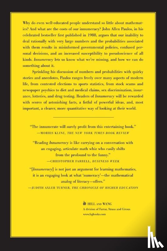 Paulos, John Allen - Innumeracy