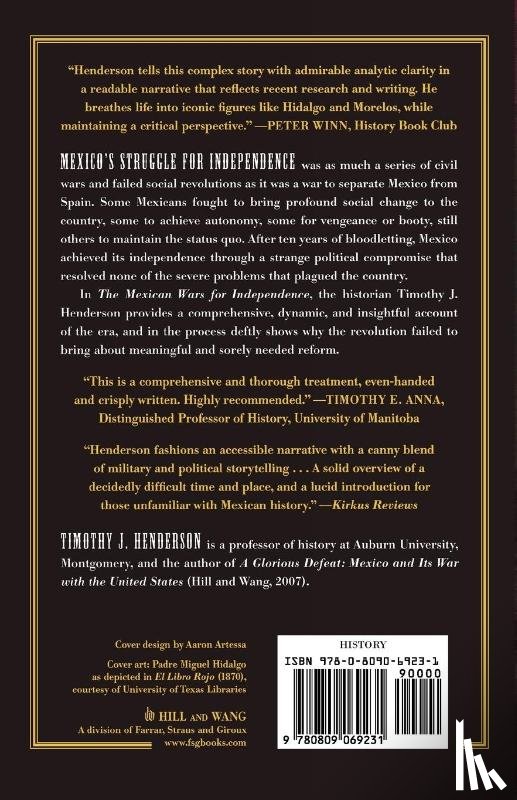 Henderson, Timothy J. - The Mexican Wars for Independence