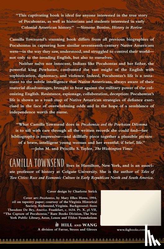 Townsend, Camilla - Pocahontas and the Powhatan Dilemma