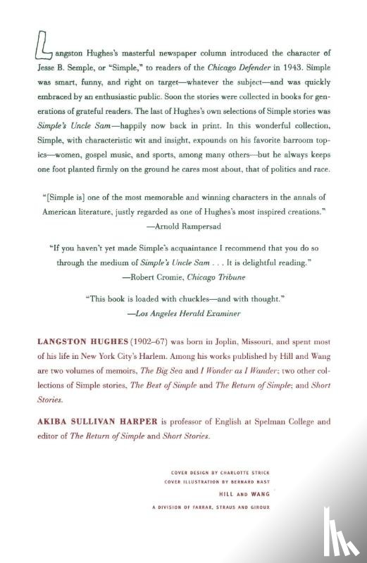 Hughes, Langston - Simple's Uncle Sam