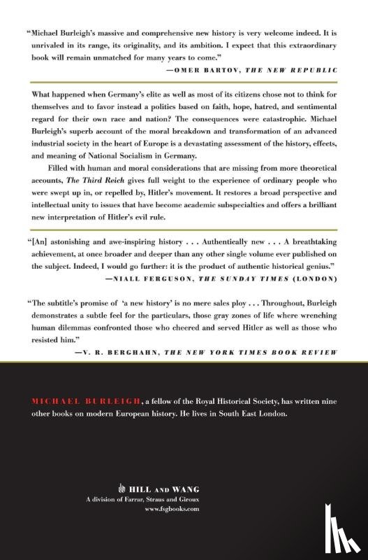 Burleigh, Michael - The Third Reich