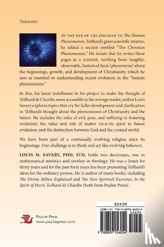 Savary, Louis M - Christian Phenomenon