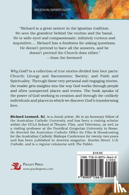 Leonard, Richard - Why God?