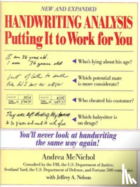 McNichol, Andrea, Nelson, Jeffrey - Handwriting Analysis