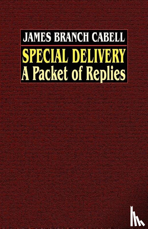 Cabell, James Branch - Special Delivery