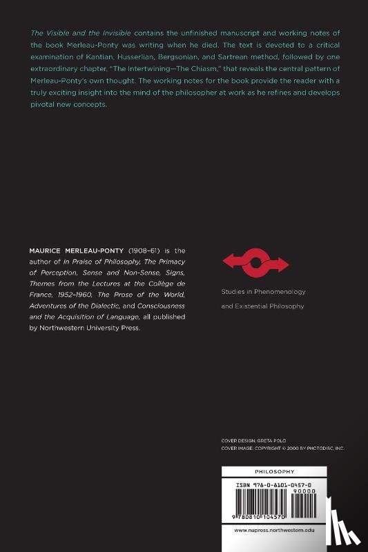 Merleau-Ponty, Maurice - The Visible and the Invisible