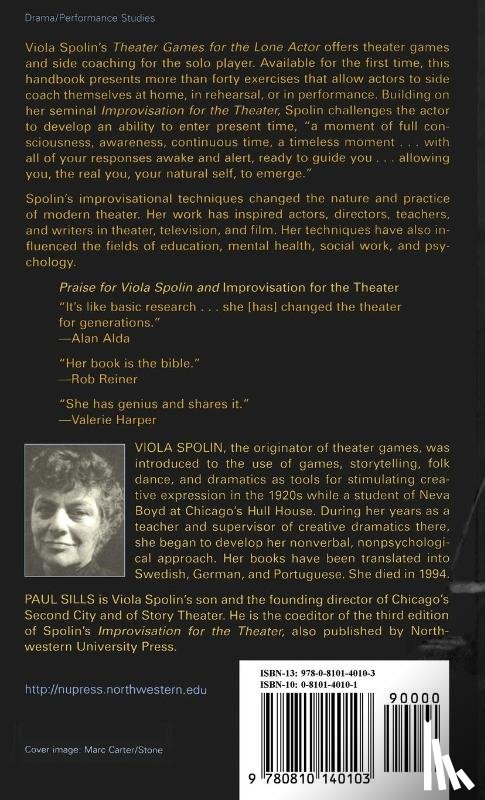 Spolin, Viola - Theater Games for the Lone Actor