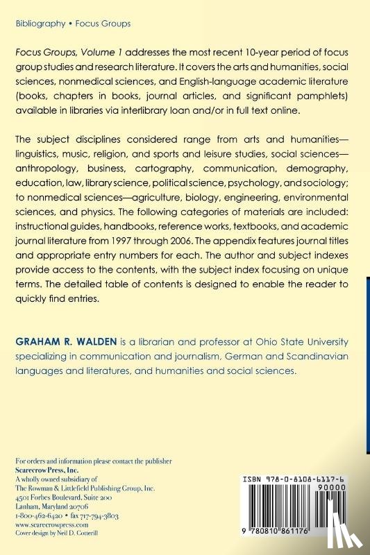 Walden, Graham R. - Focus Groups