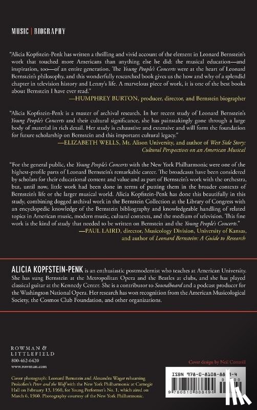 Kopfstein-Penk, Alicia - Leonard Bernstein and His Young People's Concerts