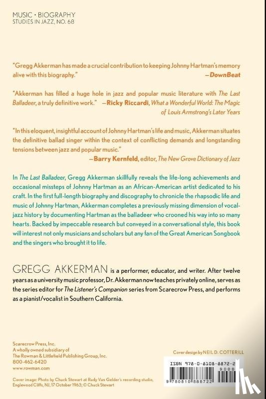 Akkerman, Gregg - The Last Balladeer