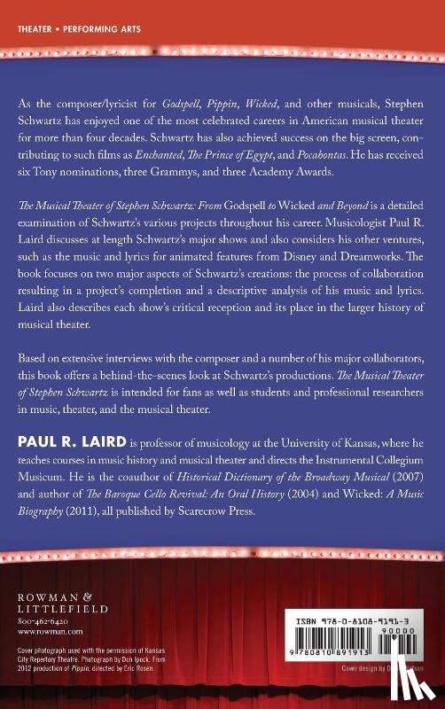 Laird, Paul R. - The Musical Theater of Stephen Schwartz