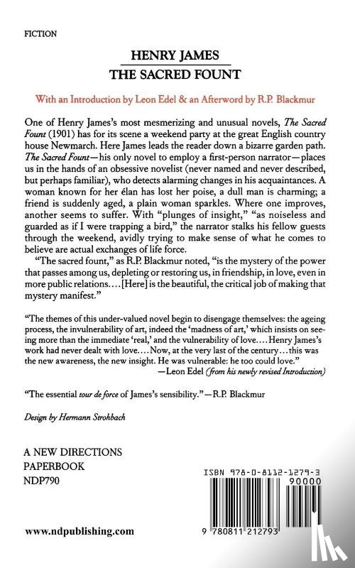 James, Henry - The Sacred Fount: Novel