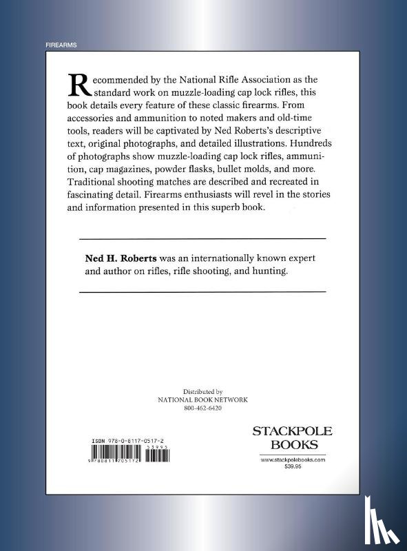 Roberts, Ned H. - Muzzle-Loading Cap Lock Rifle