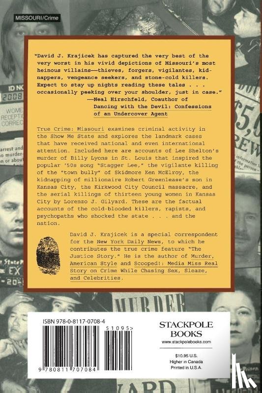 Krajicek, Professor David J - True Crime: Missouri