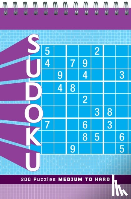 Pitkow, Zachary - Sudoku Puzzle Pad: Medium to Hard