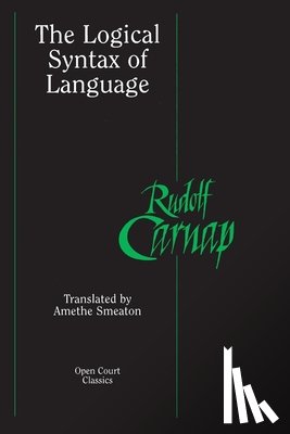 Carnap, Rudolf - The Logical Syntax of Language