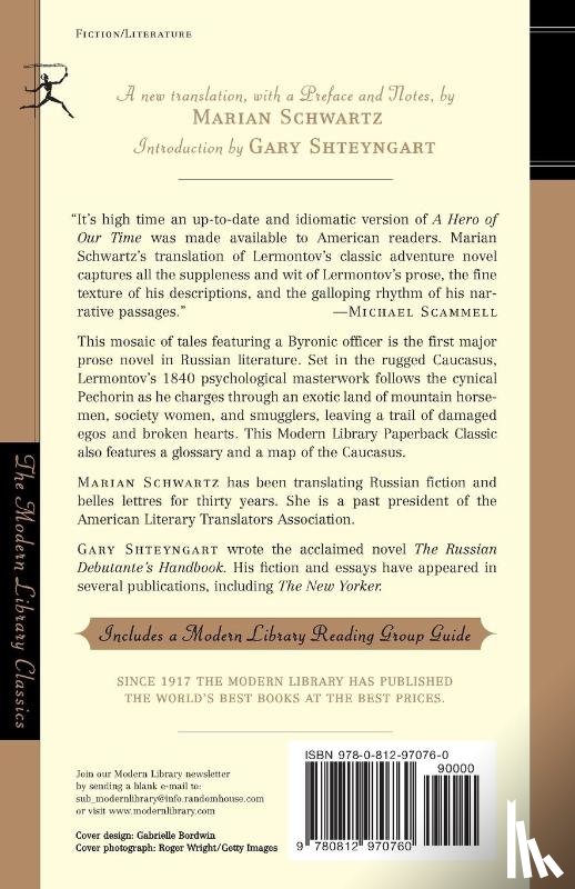 Lermontov, Mikhail - A Hero of Our Time