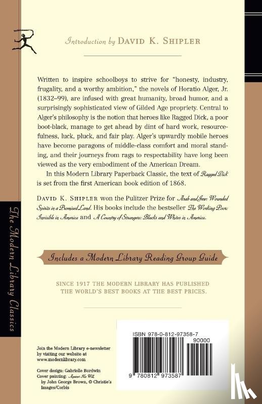 Alger, Horatio - Ragged Dick