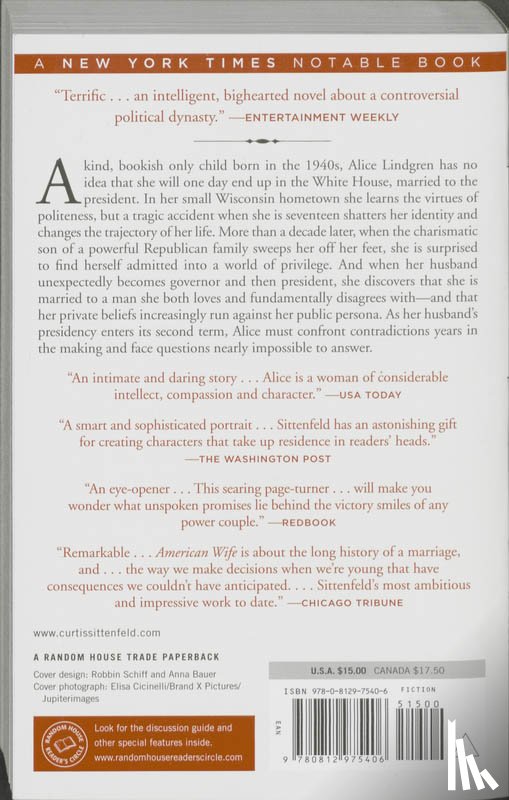 Sittenfeld, Curtis - AMER WIFE