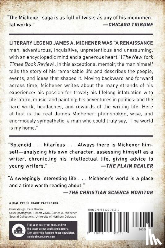 Michener, James A. - The World Is My Home