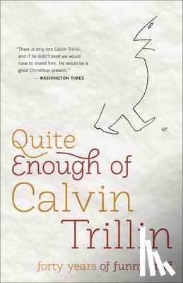 Trillin, Calvin - Quite Enough of Calvin Trillin