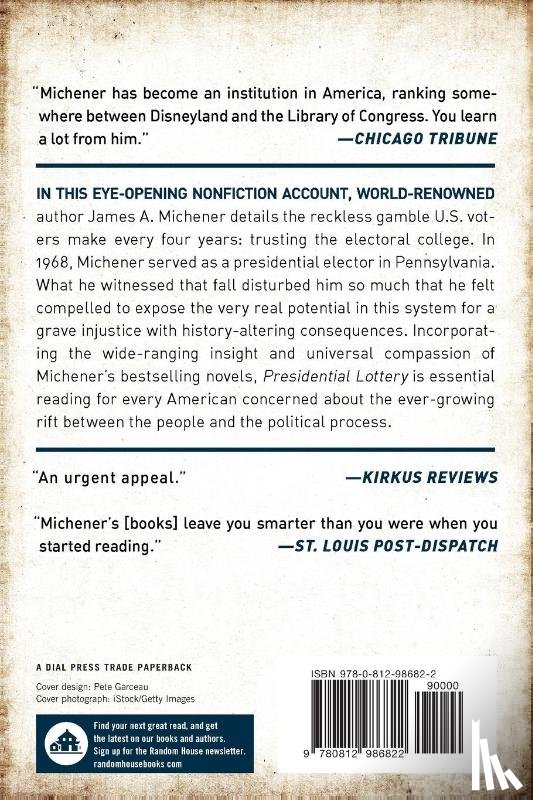 Michener, James A. - Presidential Lottery