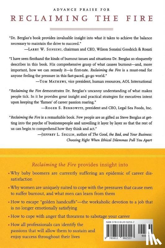 Berglas, Steven - Reclaiming the Fire