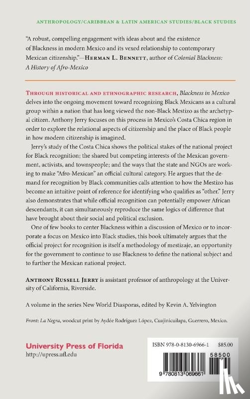 Jerry, Anthony Russell - Blackness in Mexico