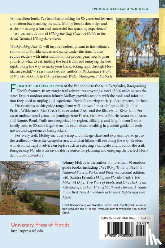 Molloy, Johnny - Backpacking Florida