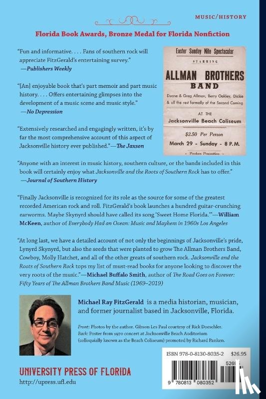 FitzGerald, Michael Ray - Jacksonville and the Roots of Southern Rock