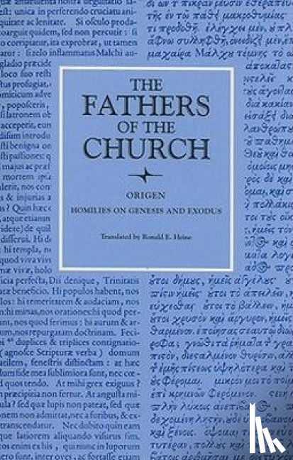 Origen - Homilies on Genesis and Exodus