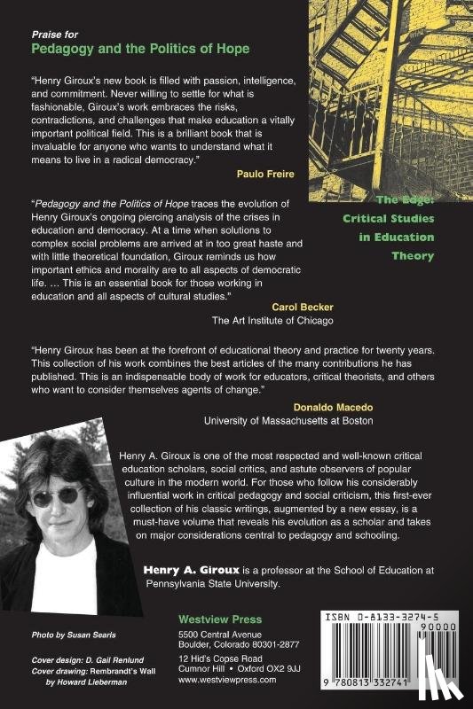 Giroux, Henry - Pedagogy And The Politics Of Hope