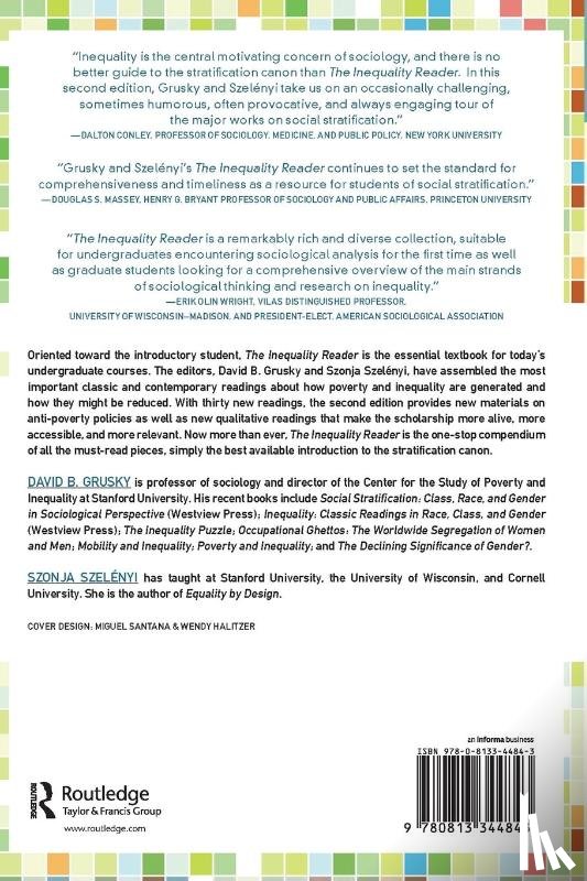 Grusky, David, Szelenyi, Szonja - The Inequality Reader