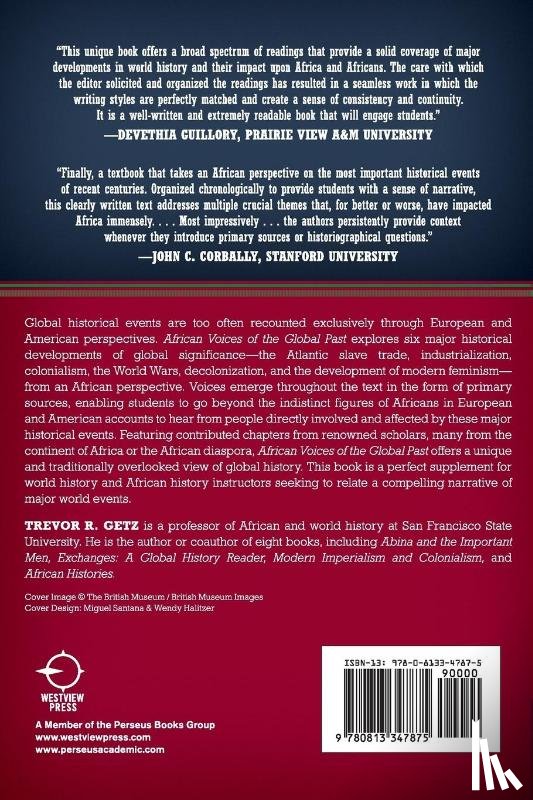 R. Getz, Trevor - African Voices of the Global Past
