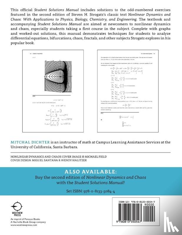 Dichter, Mitchal - Student Solutions Manual for Nonlinear Dynamics and Chaos, 2nd edition
